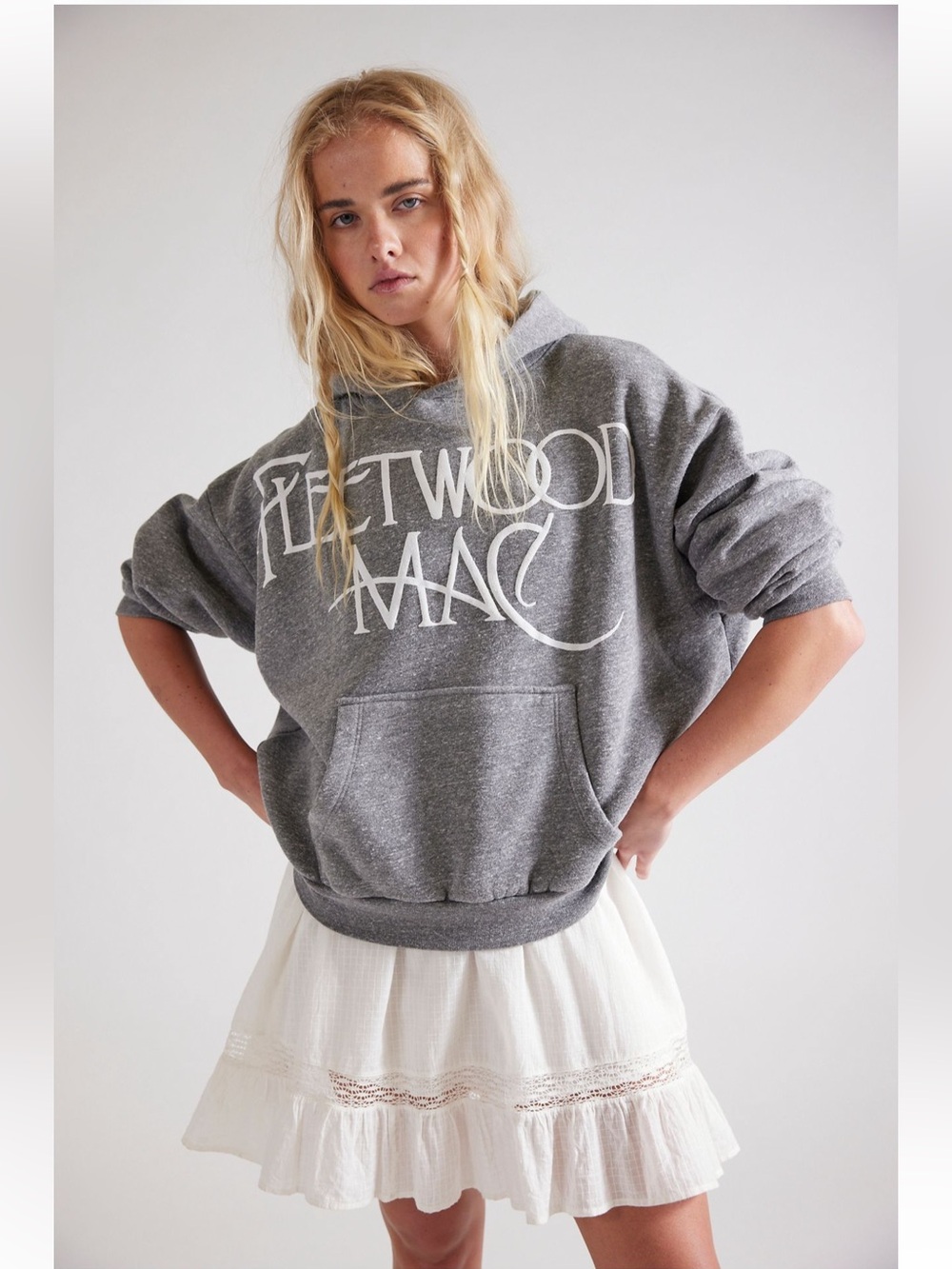 NWT DAYDREAMER FLEETWOOD MAC OVERSIZED LOGO HOODIE | L/XL